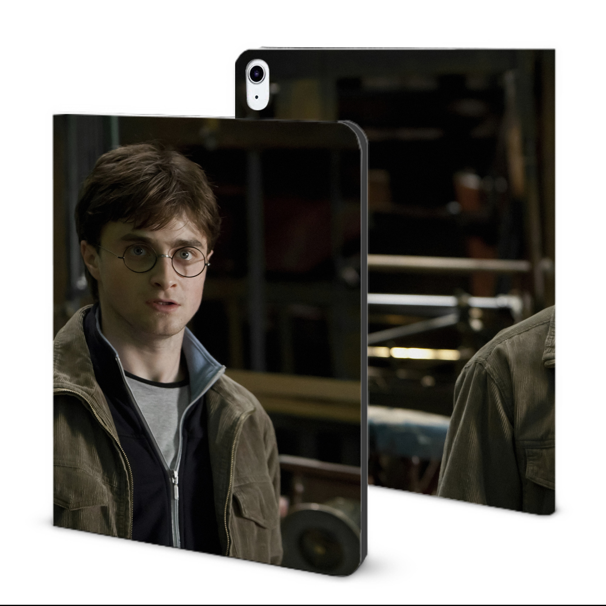 （画像用） Harry Potter ハリー・ポッターシリーズ IPad ケース ブック型 PUレザー TPU 耐衝撃 軽量 薄型 ペン収納なし 全面保護 IPad 各モデル対応